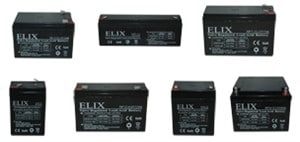 Elimex - ES 1,2-12 Rechargeable lead acid battery - 36621-E⚡shock
