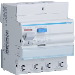 Hager - Aardlekschakelaar 4P 40A 30mA type A qc  - CDS440E-E⚡shock