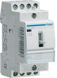 hager - Contactor D/N 3x25A - 230V - 3NO - ETC325-E⚡shock