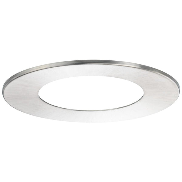 Helia - Inbouwbeh ThermoX® decoratieve ring mat nikkel, buitendiameter Ø 125 mm plafonddoorvoer Ø 68 / 75 m - 9301-03-E⚡shock