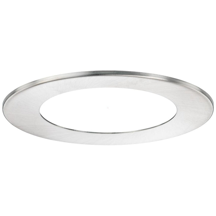 Helia - Inbouwbeh ThermoX® decoratieve ring mat nikkel, buitendiameter Ø 125 mm plafonddoorvoer Ø 82 mm - 9301-13-E⚡shock