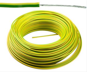 KABEL - VTBst - Eca montagedraad - 0,75 mm² - Geel/Groen - H05V-K VZT ( R100 ) - VTBST075GG-E⚡shock