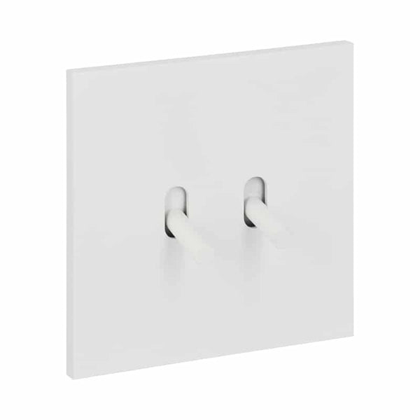 Legrand - ART dubbele wissel 10A - épure Satijn wit - AR67902-E⚡shock