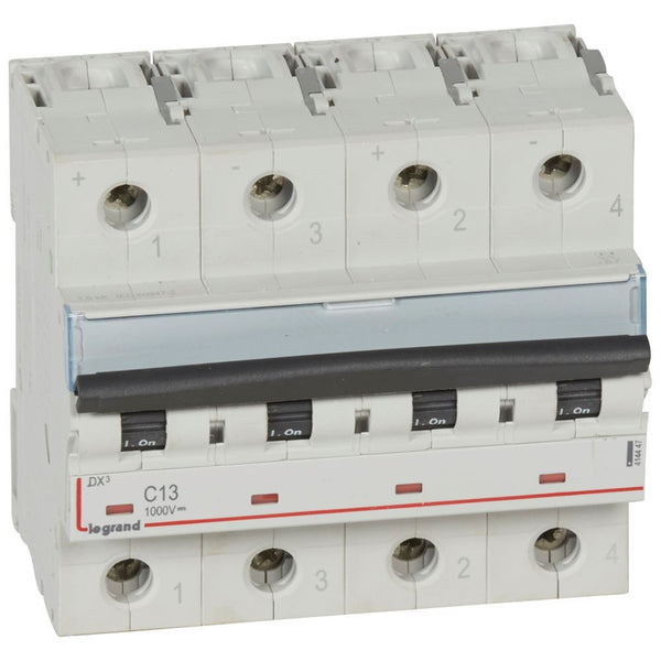 legrand - Automaat 1000Vdc - 13A 2 poles - 4 modules - 414447-E⚡shock