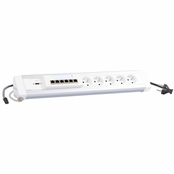 Legrand - Blok vergaderzaal - 5 x 2P+A + 1 switch 6p -HDMI - 054673-E⚡shock