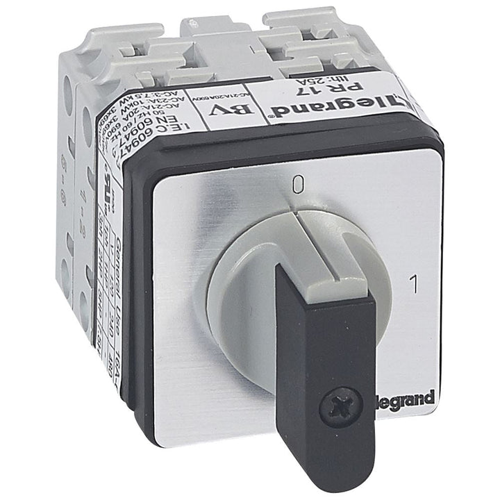 legrand - Nokkenschak.-4P-PR17-20A- 4 cont.-start/stop - 27408-E⚡shock