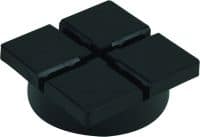 Legrand - Soluflex voet H37 zwart poly. - 8403700-E⚡shock