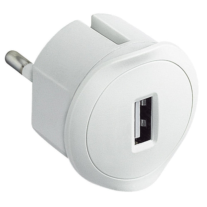 Legrand - USB-adaptor 2P 10A USB 5V 1.5A - wit - 050680-E⚡shock