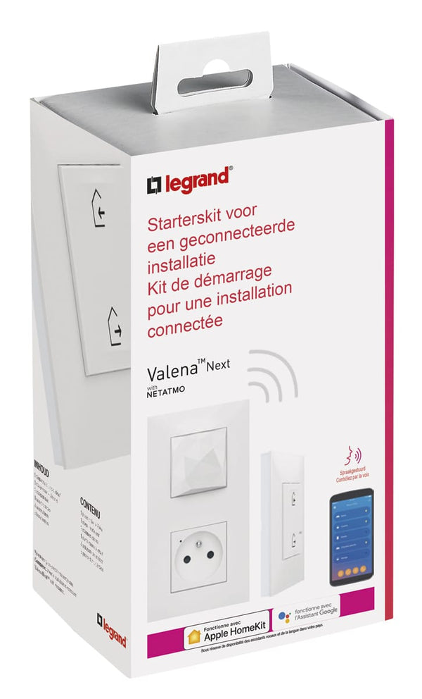 Legrand - Valena NWN - Starterskit met Gateway + stopcontact Wit - 741900-E⚡shock