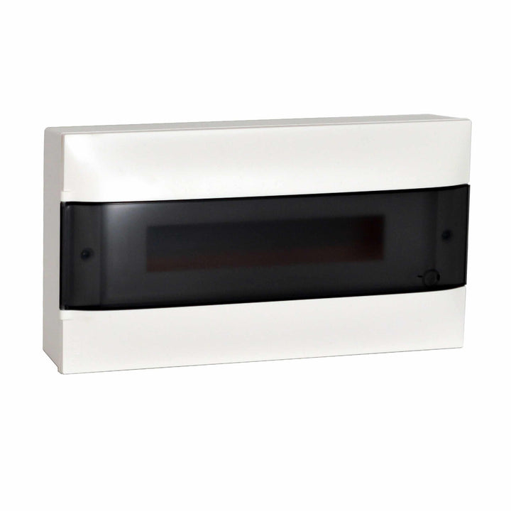 Legrand - Wandkast opbouw 1 rij-18 mod. doorzichtige deur - Practibox - 137536-E⚡shock