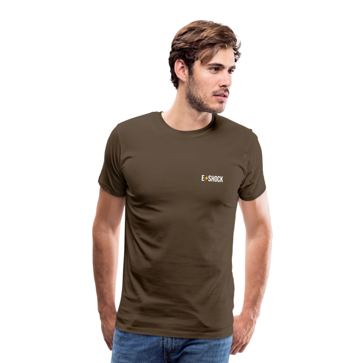 Mannen Premium T-shirt - edelbruin