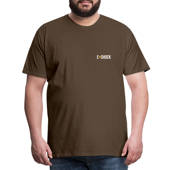 Mannen Premium T-shirt - edelbruin