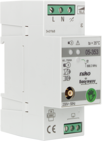 Niko - Rf Dimmer Univ. 750Va - 05-353-E⚡shock