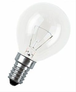 OSRAM - Lamp bol helder 15W E14 230V - 4050300005881-E⚡shock