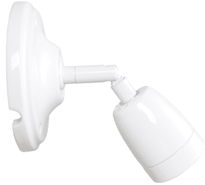 Segula - Surface mounted E27 fixture WHITE/WHITE/WHITE - PLC-10201-E⚡shock