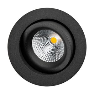 SG LIGHTING - GYRO ISOSAFE ZWART 6W LED 2700K SPRINGVEREN - 901203-E⚡shock