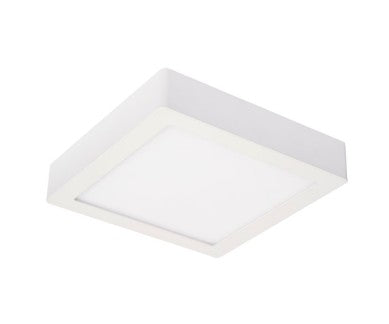 UNI-BRIGHT - Moon Opbouwtoestel - Square 180 X 180Mm - 14W - Wit - 3000K - MNS18014W-E⚡shock